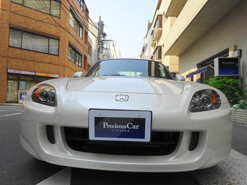 ホンダ S2000 ﾍﾞｰｽｸﾞﾚｰﾄﾞ 6MT ﾌﾟﾗﾁﾅﾎﾜｲﾄﾊﾟｰﾙ ﾜﾝｵｰﾅｰ 屋内保管禁煙車 中古車 情報 | マックス倶楽部  池袋ショールーム