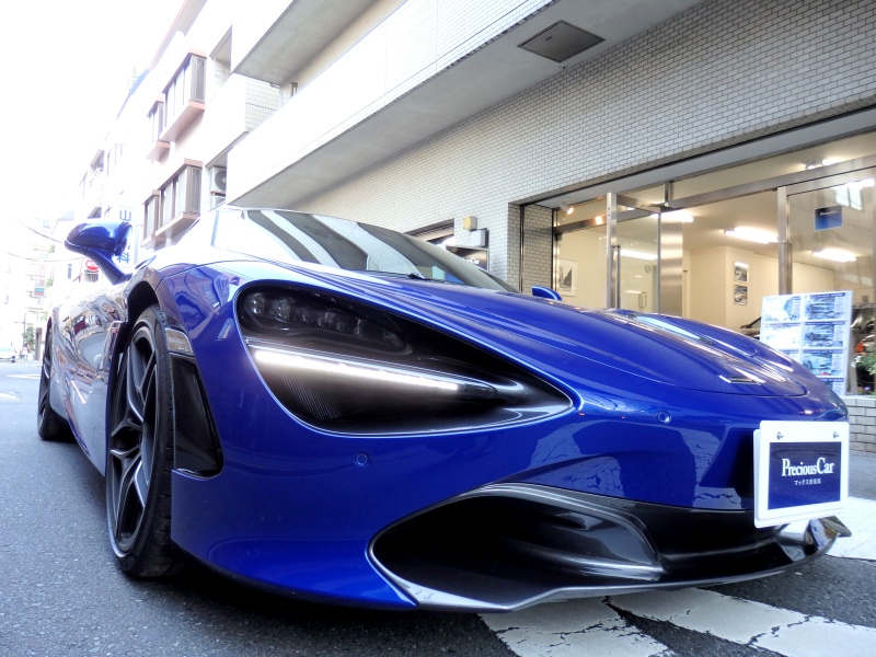 マクラーレン 720S 720S Luxury Aurora-Blue 7AT M840T 鍛造19/20AW