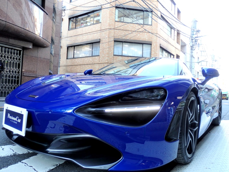 マクラーレン 720S 720S Luxury Aurora-Blue 7AT M840T 鍛造19/20AW